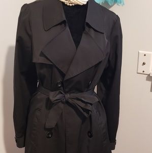 Vertigo Paris Black Raincoat